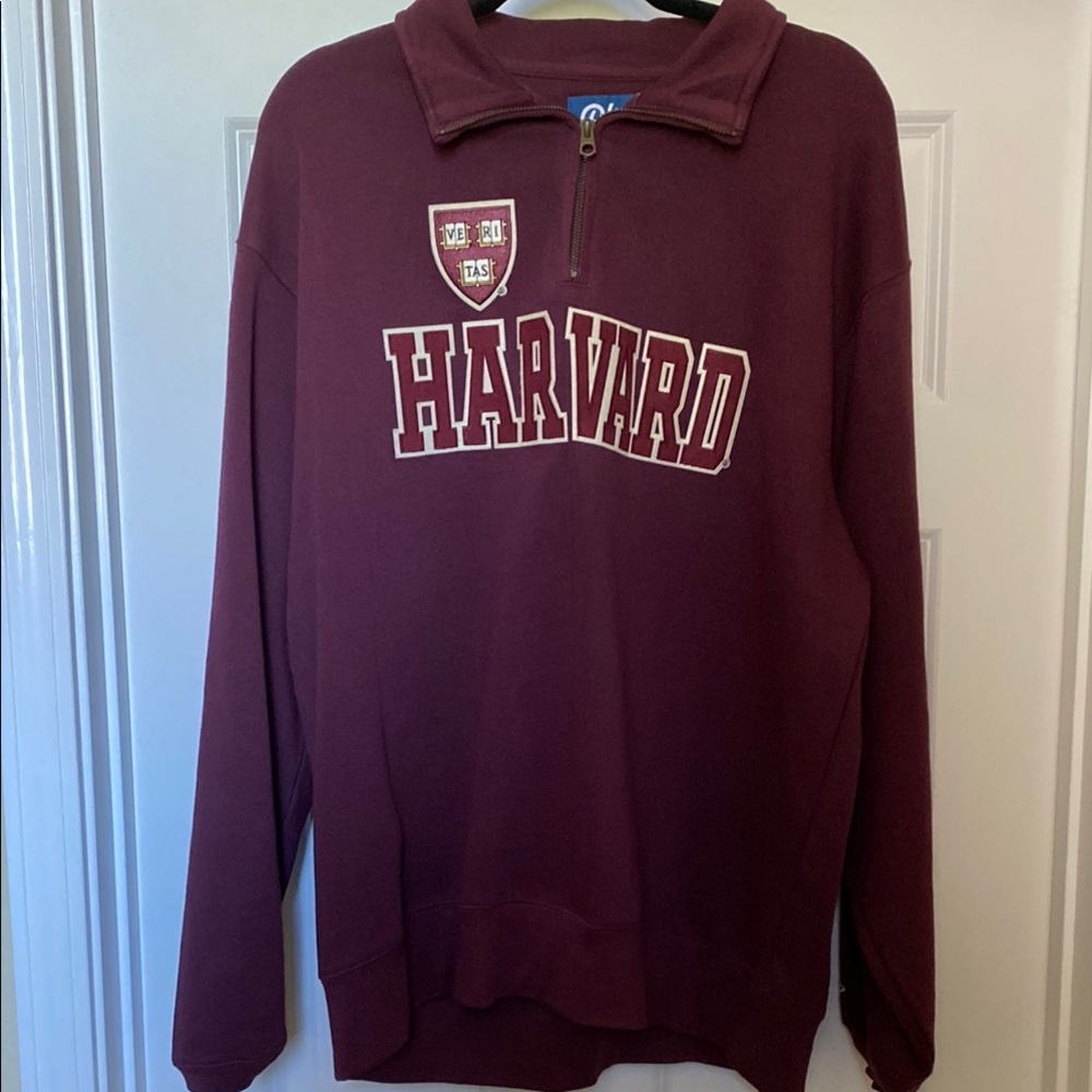 Blue 84 Harvard Burgundy Zip-Up Sweater